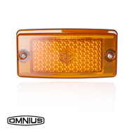 OMNIUS LED SIDE MARKER LAMP - ORANGE LED / ORANGE LENS