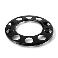 WHEEL RING - STEEL RIM- 10 HOLE OPEN - BLACK