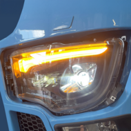 ORANGE DAYTIME RUNNING LIGHTS MERCEDES AROCS +2022