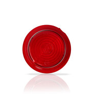 RED GLASS DANISH LAMP - GYLLE