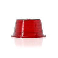 RED GLASS DANISH LAMP - GYLLE