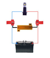 Power resistor 21 watts 24V 