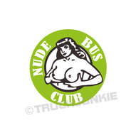 NUDE BUS STICKER GROEN