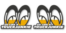 WINDOW STICKER - GO LIKE A TRUCKJUNKIE