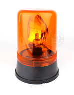 ROTATING BEACON  - FLAT BASE -  24 VOLT - ORANGE