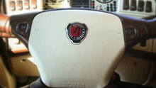 STEERING WHEEL EMBLEM STICKER