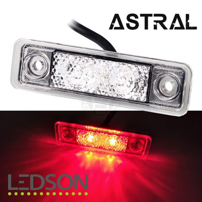 LEDSON - Astral - EASY FIT LED POSITION LIGHT - RED