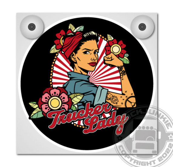 TRUCKER LADY - TATTOO/ROSES - LIGHTBOX DELUXE - COMPLETE