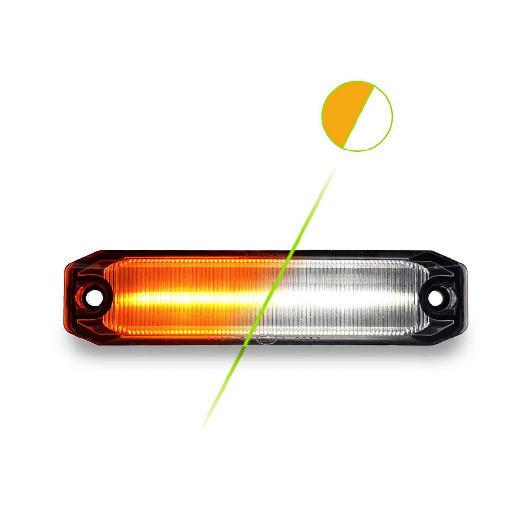 LEDSON OPTOLINE M+ POSITION LIGHT (WHITE + ORANGE) DUAL COLOR