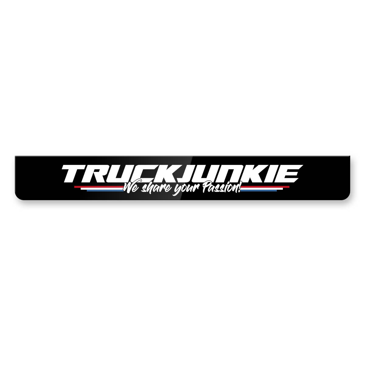 MUDFLAP PLASTIC- TRUCKJUNKIE "WE SHARE YOUR PASSION!"