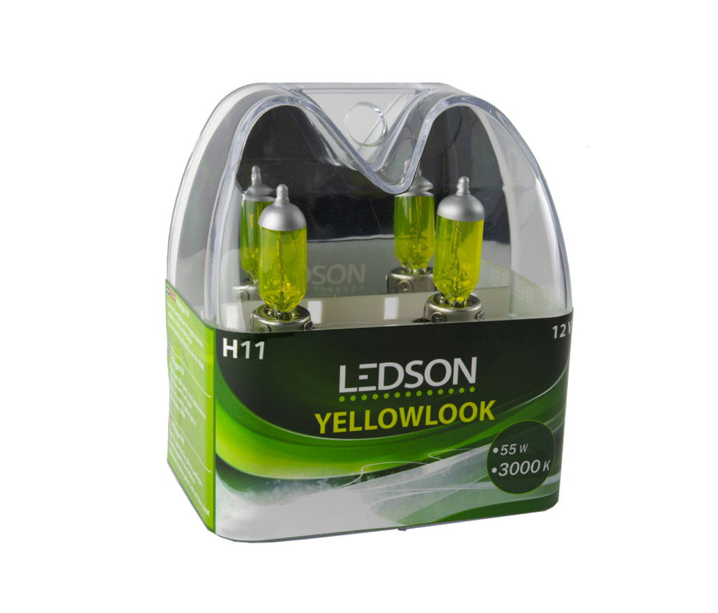 LEDSON - YELLOW LOOK 12V - 2PCS - H11