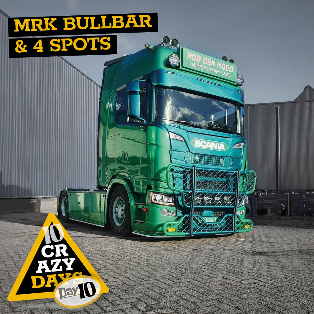 MRK BULLBAR MODEL X WITH 4X STRANDS BIG ENERGY 9"