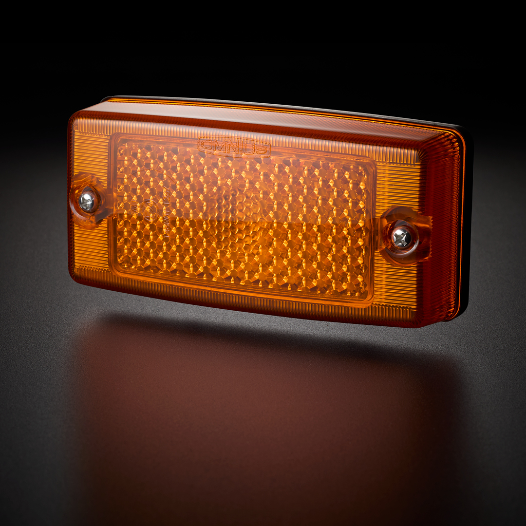 OMNIUS LED SIDE MARKER LAMP - ORANGE LED / ORANGE LENS